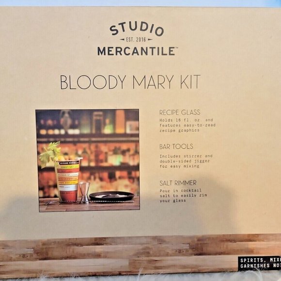 Studio Mercantile Bloody Mary Bar Tool Kit Set, 3 Pieces - Picture 2 of 2